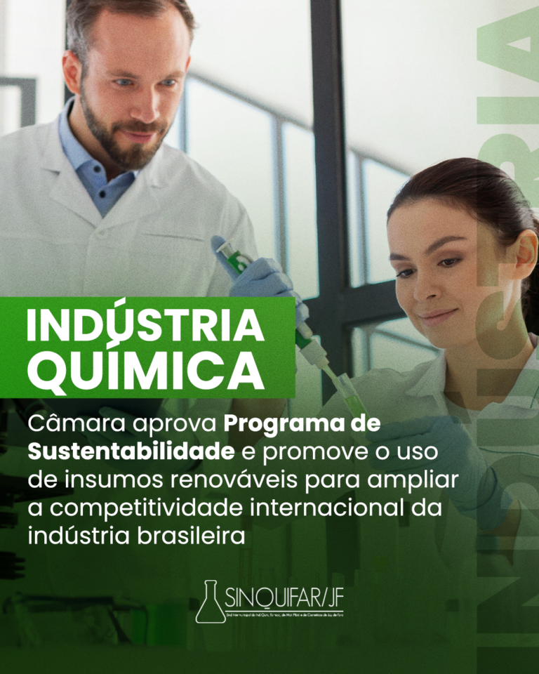 Leia mais sobre o artigo Câmara aprova Programa de Sustentabilidade e promove o uso de insumos renováveis para ampliar a competitividade internacional da indústria brasileira